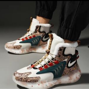 Men's 2023 New Snow Boots, Warm Fleece Cozy Non-slip Ankle Boots